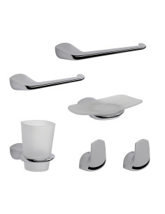 Epuyén Kit de Accesorios Cromo – FV 0179.06/L2-CR